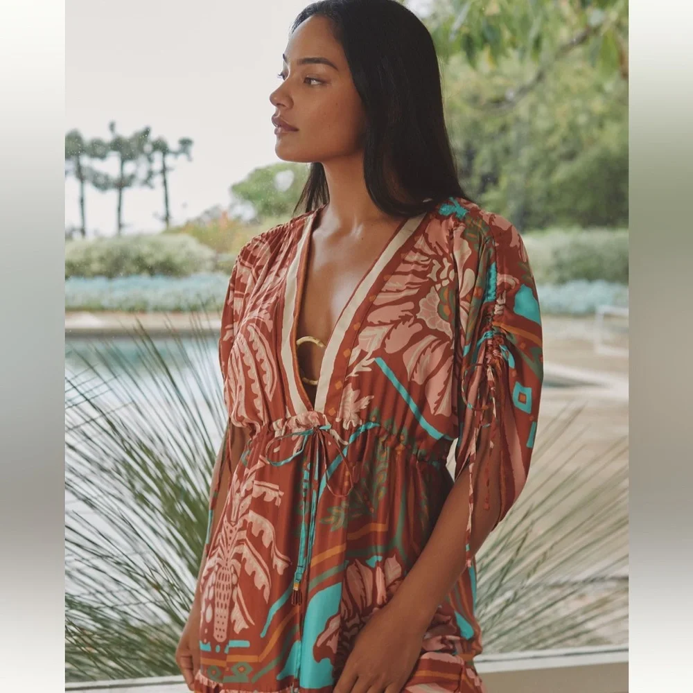 Anthropologie Maaji Divinise Kaftan - Picture 1 of 11